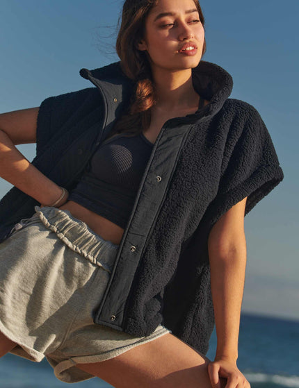 FP Movement Scout It Out Fleece Vest - Blackimages7- The Sports Edit