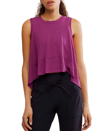 Tempo Tank - Deep Mulberry