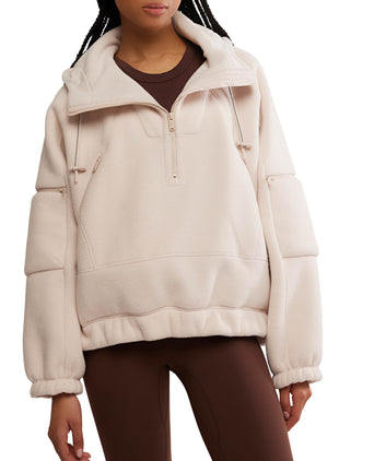 Wild And Free Fleece Pullover - Cashmere