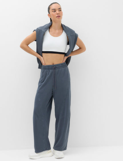 Goodmove Cotton Rich Garment Dye Barrel Joggers - Nightshadeimages6- The Sports Edit