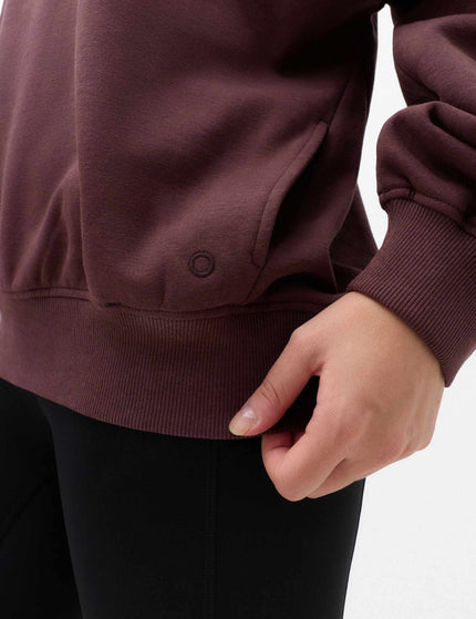 Goodmove Cotton Rich Oversized Sweatshirt - Mulberryimages4- The Sports Edit