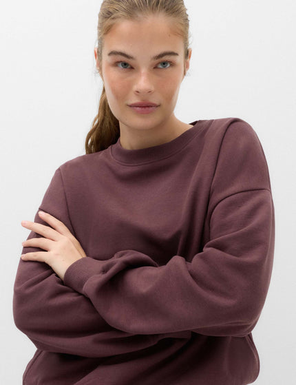 Goodmove Cotton Rich Oversized Sweatshirt - Mulberryimages3- The Sports Edit