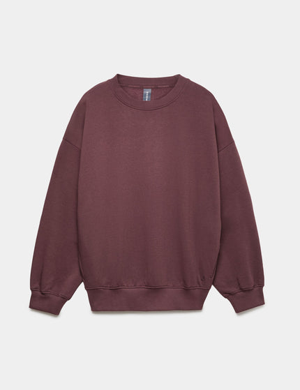 Goodmove Cotton Rich Oversized Sweatshirt - Mulberryimages5- The Sports Edit