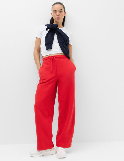 Goodmove Cotton Rich Side Stripe Barrel Leg Joggers - Poppyimages1- The Sports Edit
