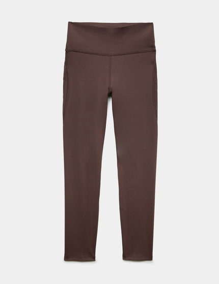 Goodmove Go Balance Mesh Insert 7/8 Legging - Dark Chocolateimages7- The Sports Edit