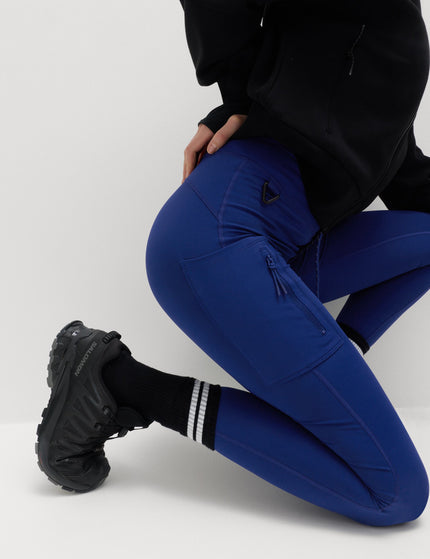 Goodmove Go Discover Stormwear Walking Leggings - Dark Blueimages5- The Sports Edit
