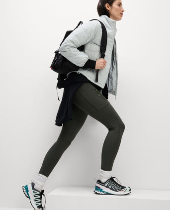 Go Discover Stormwear Walking Leggings - Dark Olive