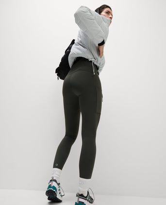 Go Discover Stormwear Walking Leggings - Dark Olive