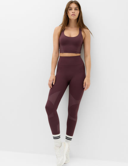 Goodmove Go Perform High Waisted Leggings - Mulberryimages6- The Sports Edit