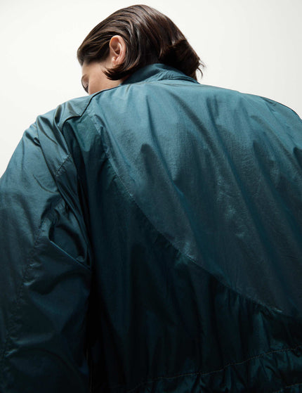 Goodmove Iridescent Hooded Running Jacket with Stormwear - Dark Turquoiseimages3- The Sports Edit