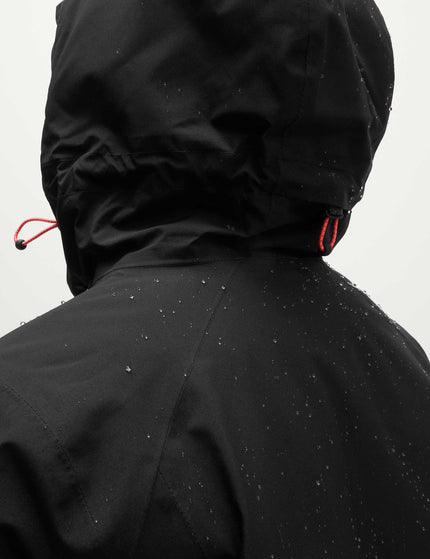 Goodmove Padded Waterproof Hooded Jacket - Blackimages4- The Sports Edit