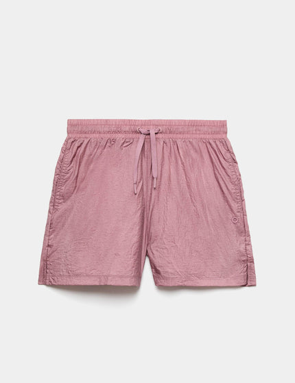 Goodmove Shimmer Double Layer Running Shorts - Tea Roseimages7- The Sports Edit