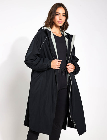 Goodmove Stormwear Borg Lined Changing Robe - Blackimages5- The Sports Edit