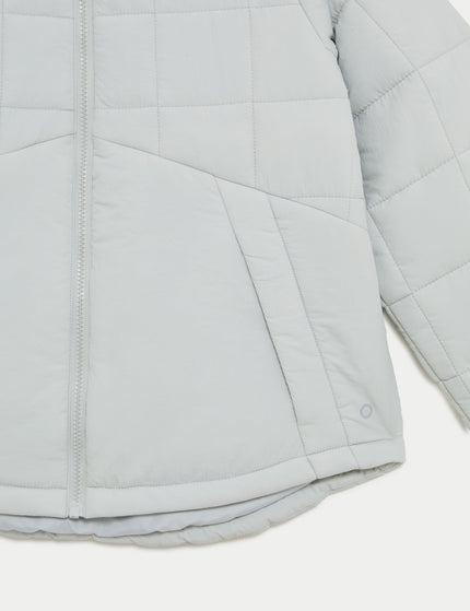 Goodmove Stormwear Packable Puffer Jacket - Light Greyimages5- The Sports Edit