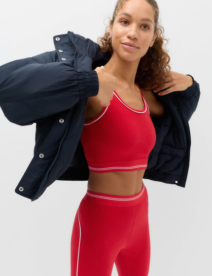 Goodmove Stormwear Padded Funnel Neck Bomber Jacket - Dark Navyimages1- The Sports Edit