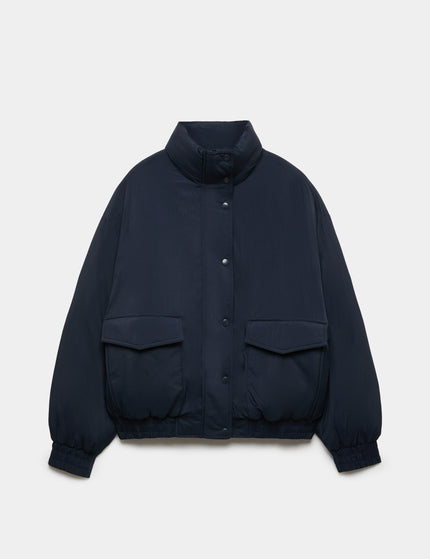 Goodmove Stormwear Padded Funnel Neck Bomber Jacket - Dark Navyimages6- The Sports Edit