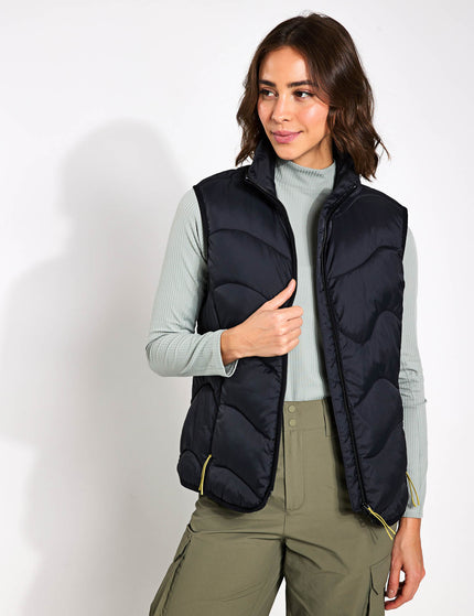 Goodmove Stormwear Quilted Puffer Gilet - Blackimages1- The Sports Edit