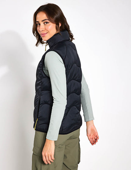 Goodmove Stormwear Quilted Puffer Gilet - Blackimages2- The Sports Edit