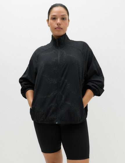 Goodmove Stormwear Reflective Funnel Neck Running Jacket - Black Miximages1- The Sports Edit