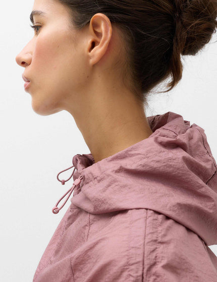 Goodmove Stormwear Shimmer Lightweight Hooded Jacket - Tea Roseimages5- The Sports Edit