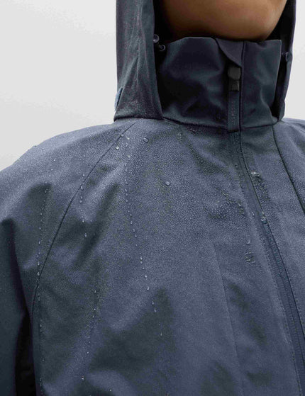 Goodmove Waterproof Hooded Longline Jacket - Nightshadeimages4- The Sports Edit
