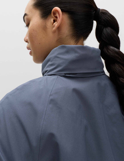 Goodmove Waterproof Hooded Longline Jacket - Nightshadeimages5- The Sports Edit