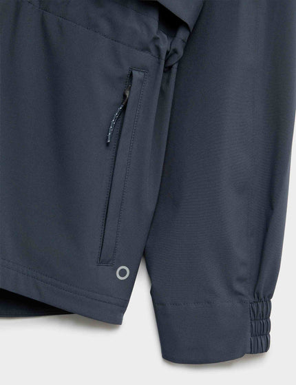 Goodmove Waterproof Hooded Longline Jacket - Nightshadeimages7- The Sports Edit