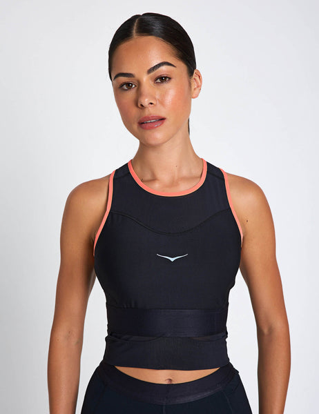HOKA | Race Day Bra - Black | The Sports Edit