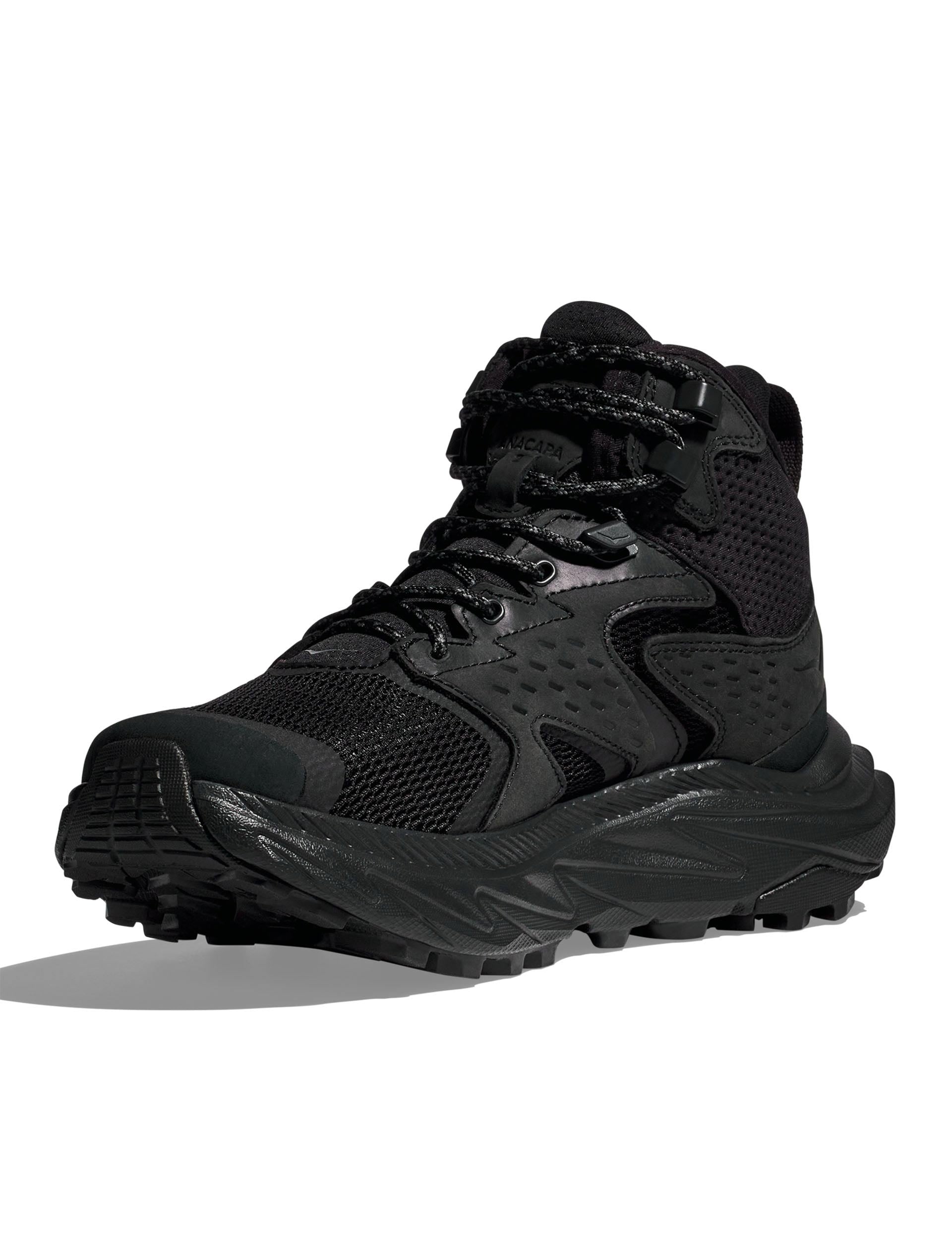 HOKA | Anacapa 2 Mid Gore-Tex Shoes - Black | The Sports Edit
