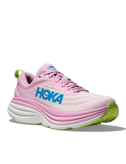 HOKA Bondi 8 - Pink Twilight/Waterparkimages2- The Sports Edit