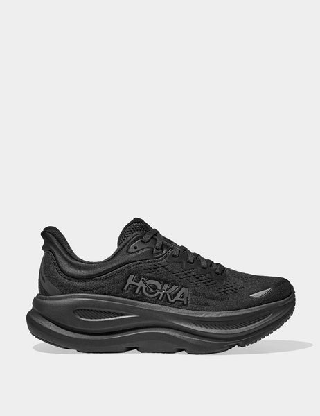 HOKA Bondi 9 ブラック　新品未使用 HOKA Women's Bondi 9 Running Shoes | Marathon Sports
