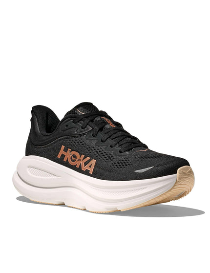 HOKA Bondi 9 - Black/Rose Goldimages2- The Sports Edit