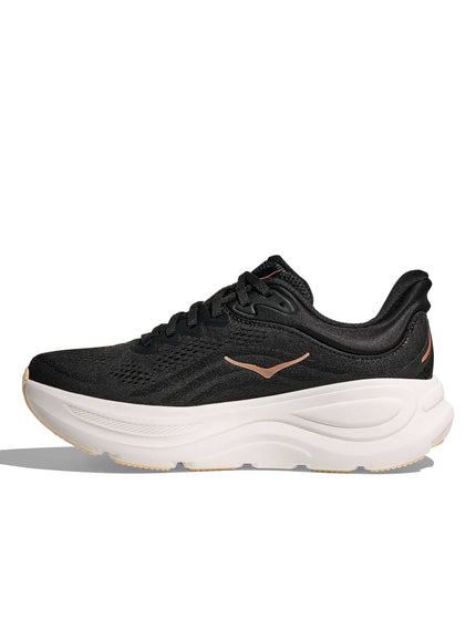 HOKA Bondi 9 - Black/Rose Goldimages5- The Sports Edit