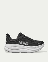 HOKA | Bondi 9 Shoes - Black | The Sports Edit