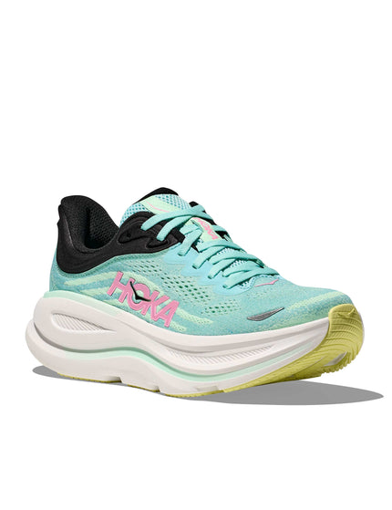 HOKA Bondi 9 - Blue Spark/Mint Fluoriteimages2- The Sports Edit