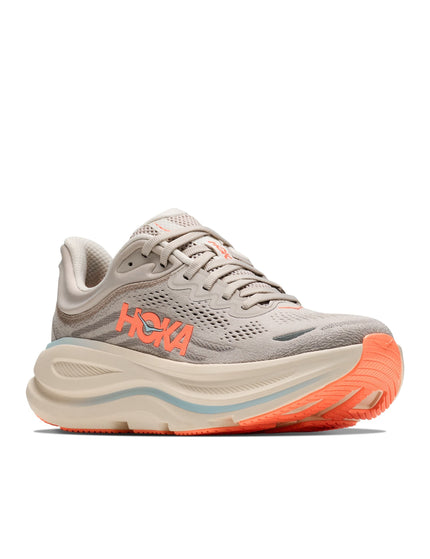 HOKA Bondi 9 - River Rock Grey/Mineral Oreimages2- The Sports Edit