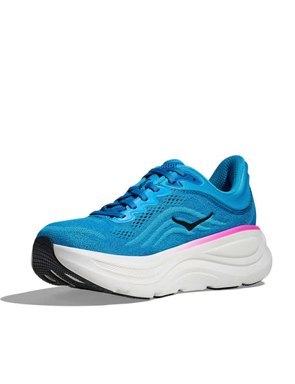 HOKA Bondi 9 - Skyward Blue/Neon Fuchsiaimages4- The Sports Edit