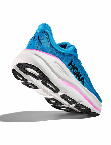 HOKA Bondi 9 - Skyward Blue/Neon Fuchsiaimages5- The Sports Edit