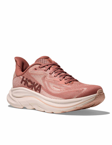 HOKA Clifton 10 - Blush/Rose Latteimages2- The Sports Edit