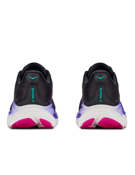 HOKA Clifton 11 - Black/Neon Nebulaimages6- The Sports Edit