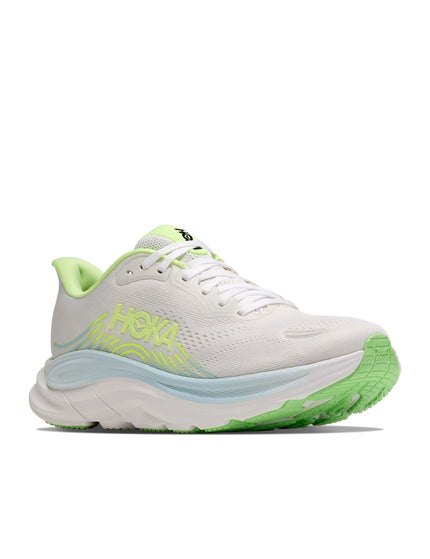 HOKA Clifton 11 - Frost/Neon Yuzuimages2- The Sports Edit