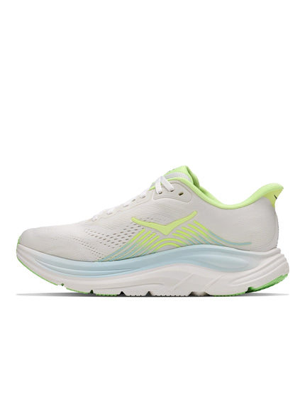 HOKA Clifton 11 - Frost/Neon Yuzuimages4- The Sports Edit