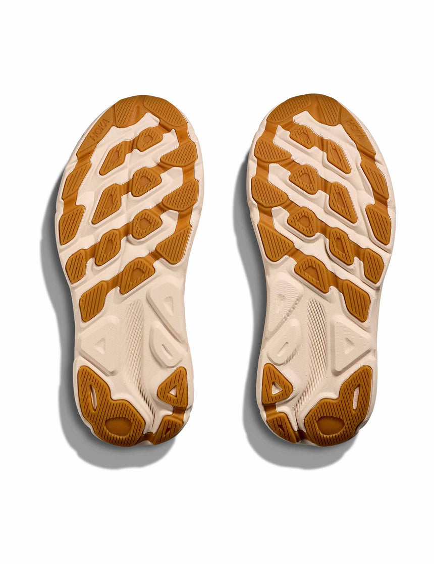 HOKA Clifton 9 Shoes Sandstone/Cream The Sports Edit