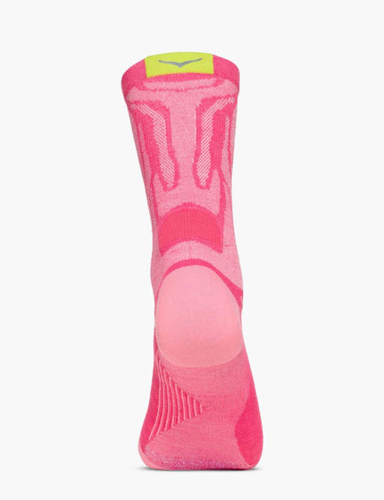 HOKA Clifton Crew Run Sock - Electric Roseimages4- The Sports Edit