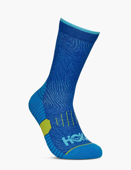 HOKA Crew Run Sock 3-Pack - Alpine Blue/Cardamon/Ultramarineimages2- The Sports Edit