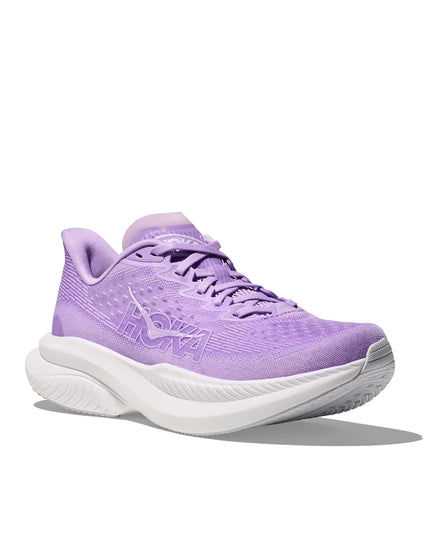 HOKA Mach 6 - Aster Flower/Whiteimages2- The Sports Edit