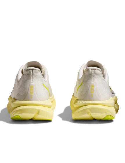 HOKA Mach 6 - White/Neon Hoka Citrusimages6- The Sports Edit