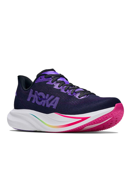 HOKA Mach 7 - Carbon Black/Cosmic Purpleimages2- The Sports Edit
