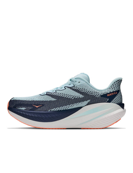 HOKA Mach X 3 - Glimmering Blue/Varsity Navyimages4- The Sports Edit