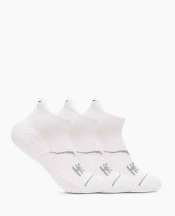 No-Show Run Sock 3-Pack - White